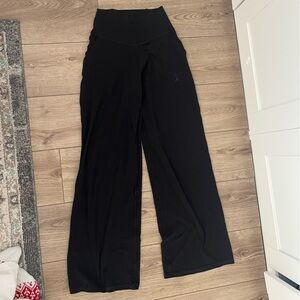 Aerie Black Straight Leg Pants
